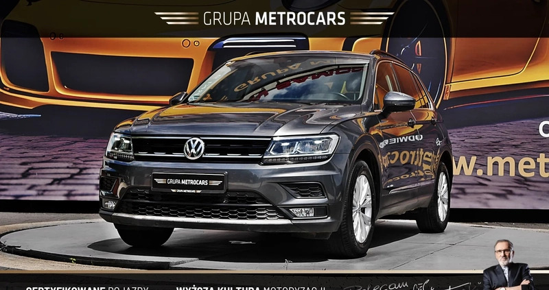 samochody osobowe Volkswagen Tiguan cena 87900 przebieg: 136123, rok produkcji 2019 z Skórcz